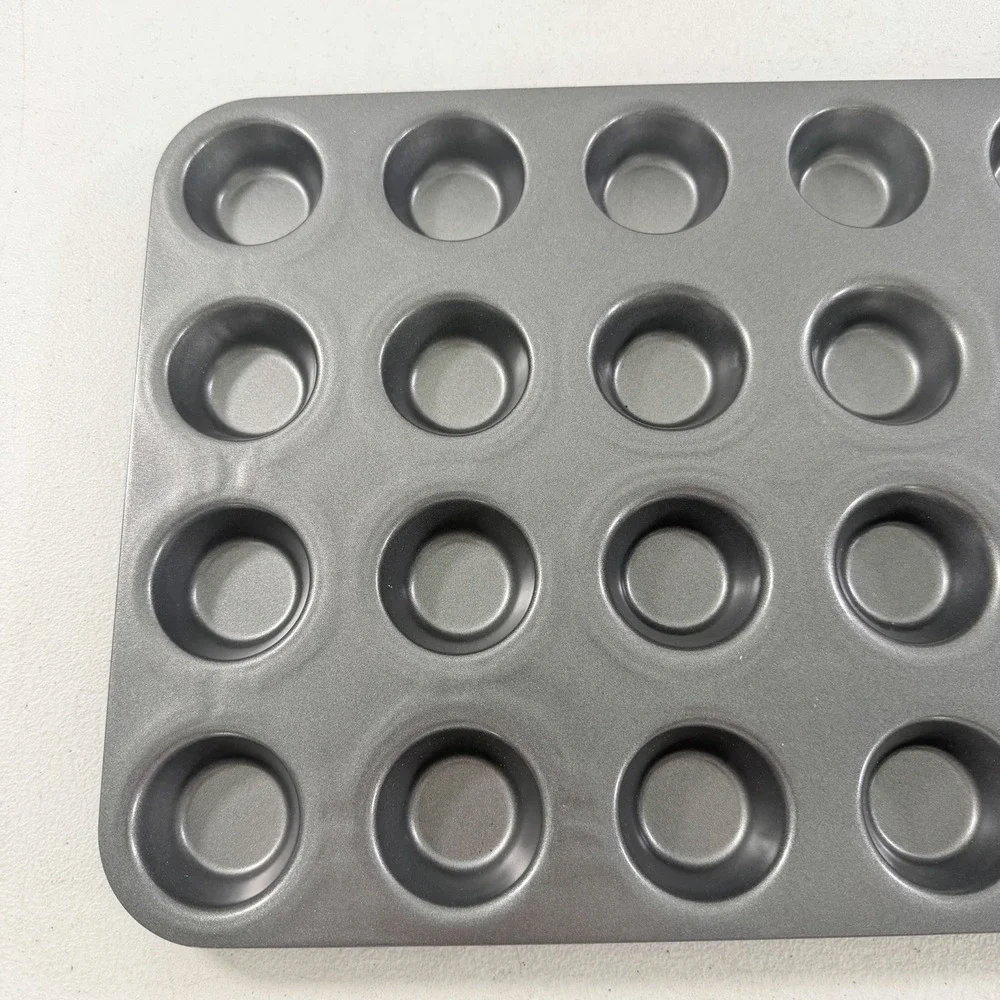 Pampered Chef Mini Muffin Cupcake‎ Tart Pan 24 Hole #1606 Non Stick